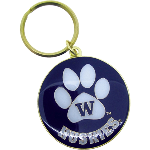 Antiqued Copper color option for Diestruck Soft Enamel Keychains: Colorfill