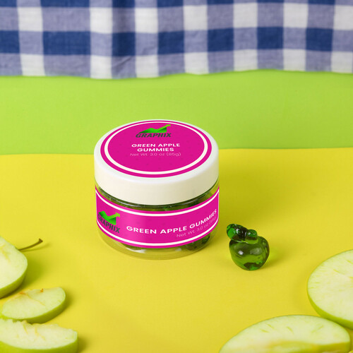 Photo of Green Apple Gummies: Small Jar