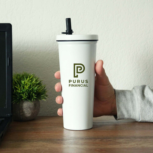 Main photo of Kemble Stainless Steel Straw Tumbler 750 Ml. (25 Fl. Oz.)