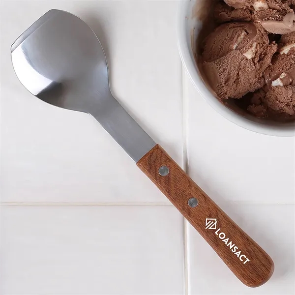 Wood Stainless Steel color option for Creamery Ice Cream Spade
