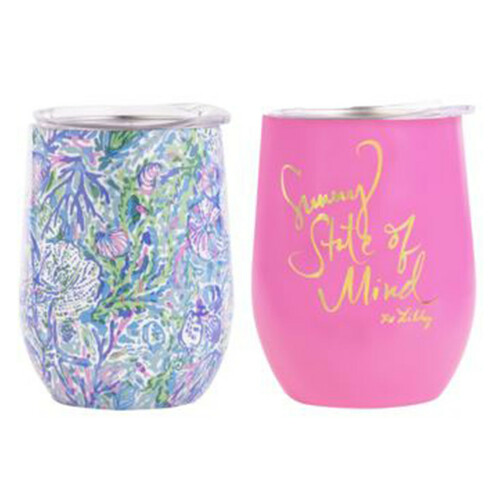 Photo of Lilly Pulitzer Stemless Wine Tumbler