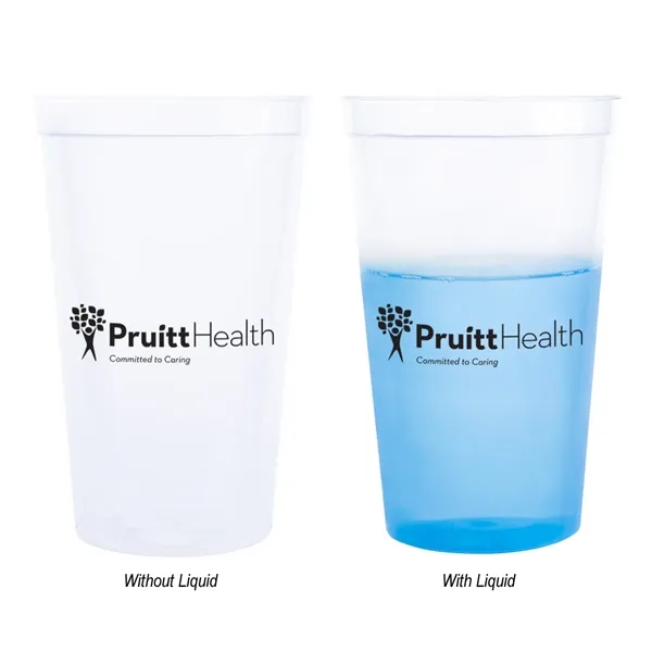 FROST BLUE color option for 22 Oz. Big Game Mood Stadium Cup