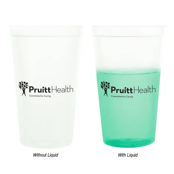 FROST GREEN color option for 22 Oz. Big Game Mood Stadium Cup