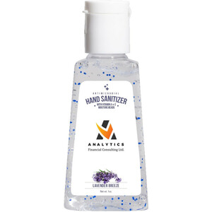 Photo of Hand Sanitizer Gel With Moisture Beads: 1 Oz Triangle Bottle
