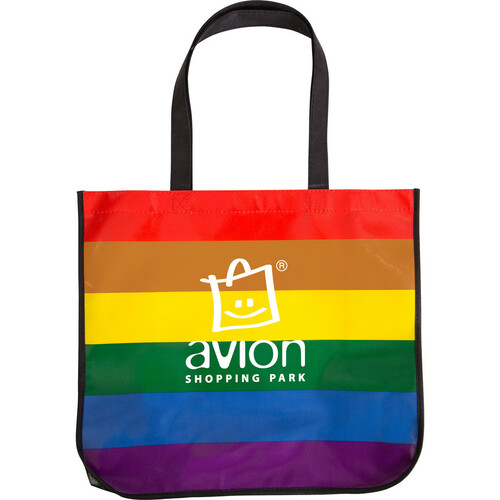 Main photo of Large Rainbow Laminated Tote