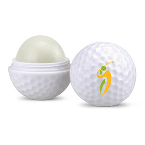 Photo of Golf Ball Shaped Lip Moisturizer Container