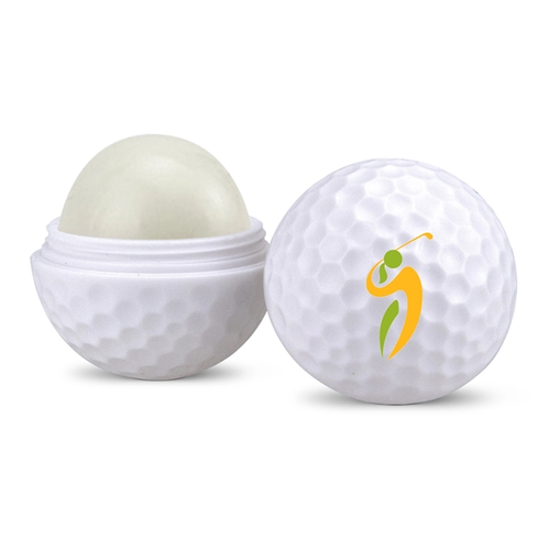Main photo of Golf Ball Shaped Lip Moisturizer Container