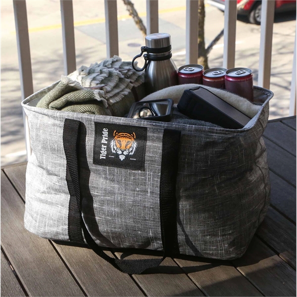 Grey color option for Bohemian Non Woven Collapsible Tote