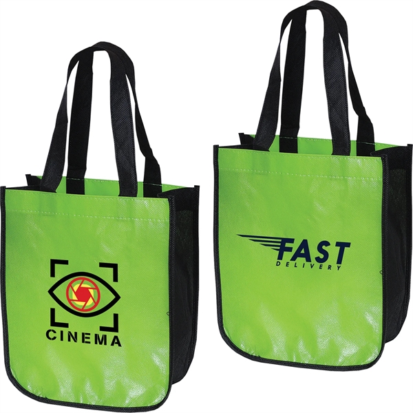 Lime Green color option for Laminated Fashion Tote