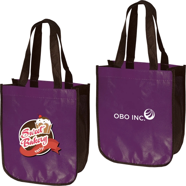 Purple color option for Laminated Fashion Tote