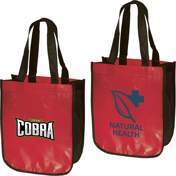 Red color option for Laminated Fashion Tote