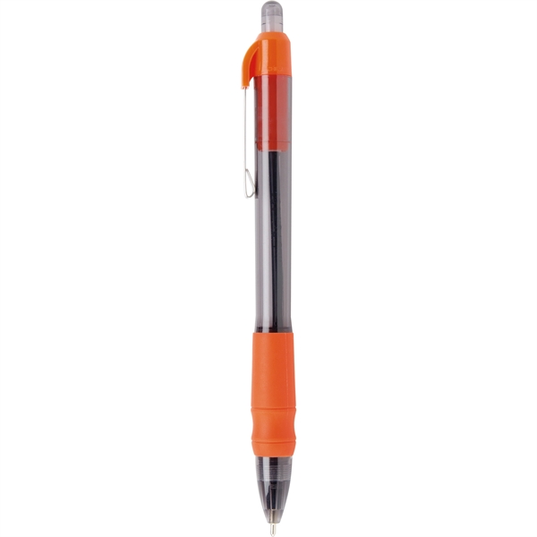 Citrus Orange color option for Max Glide Click™ Tropical Pen (Pat #D709,950)
