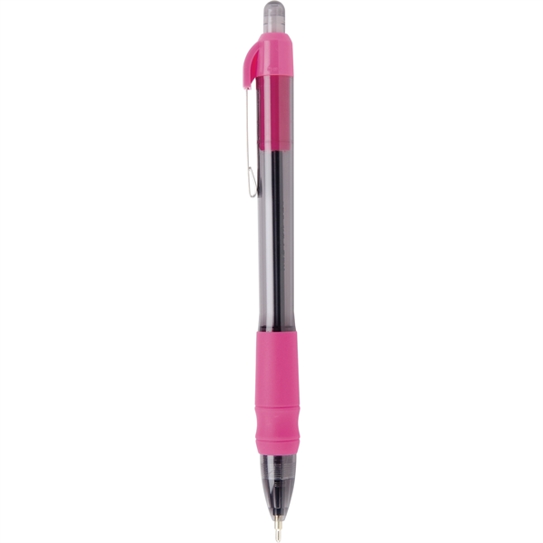 Hot Pink color option for Max Glide Click™ Tropical Pen (Pat #D709,950)