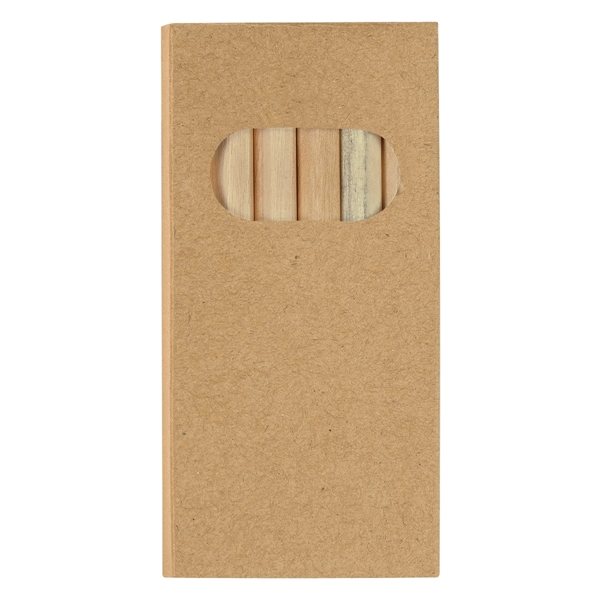 Natural color option for 6 Piece Colored Pencil Set
