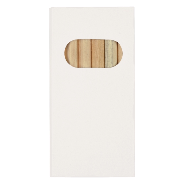 White color option for 6 Piece Colored Pencil Set