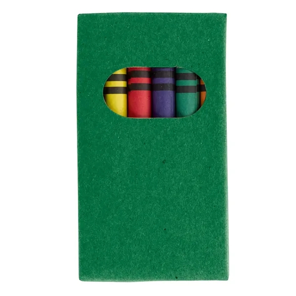 Green color option for 6 Piece Crayon Set