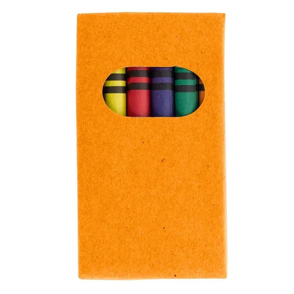Orange color option for 6 Piece Crayon Set