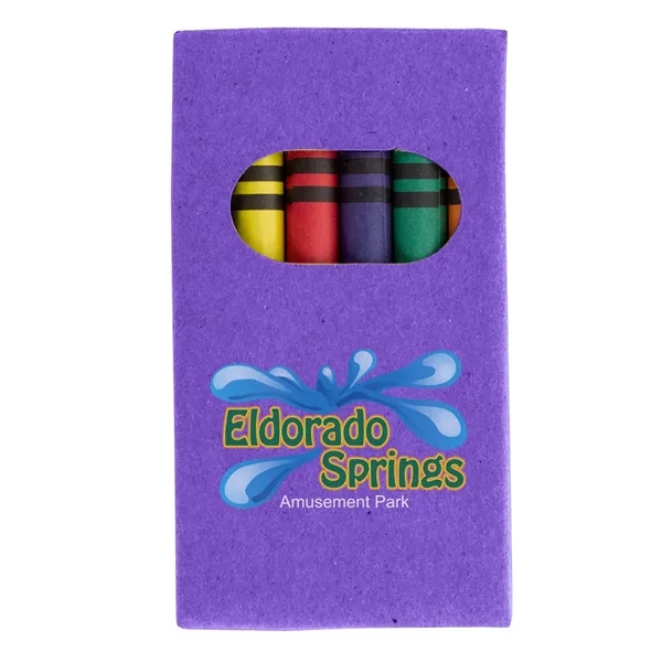 Purple color option for 6 Piece Crayon Set
