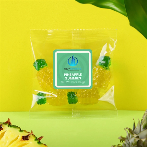 Clear color option for Pineapple Gummies: Taster Packet