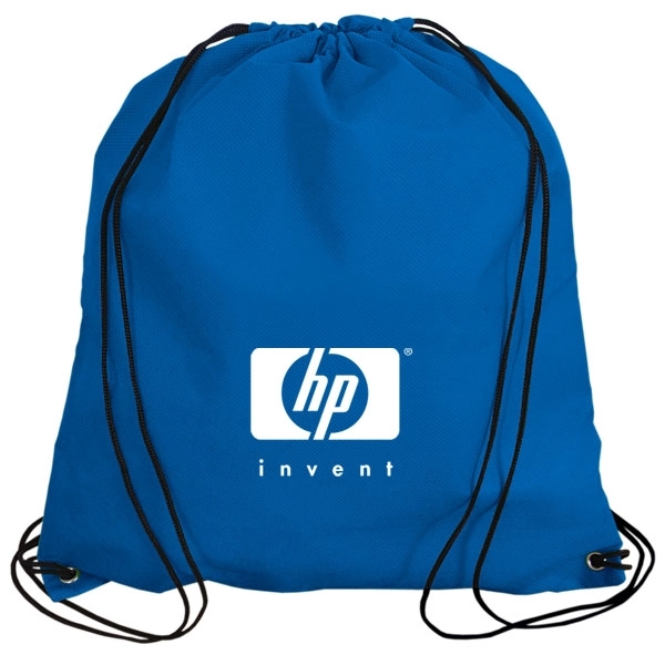 Royal Blue color option for Jumbo Non Woven Drawstring Backpack