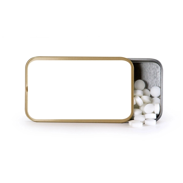 Gold color option for Sliding Mint Tin
