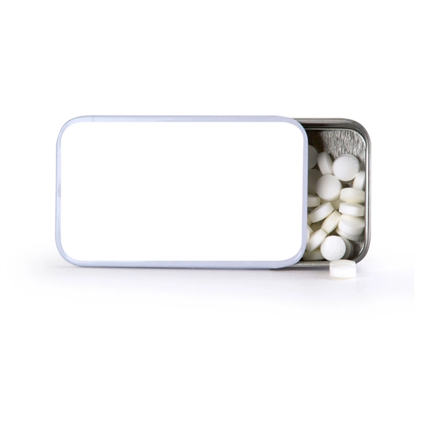 White color option for Sliding Mint Tin