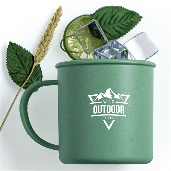 Green color option for 18 Oz Wheat Cup With Handle