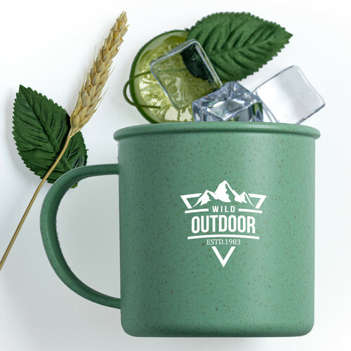 Main photo of 18 Oz Wheat Cup With Handle