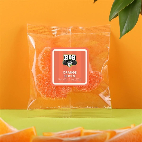Clear color option for Orange Slices: Taster Packet