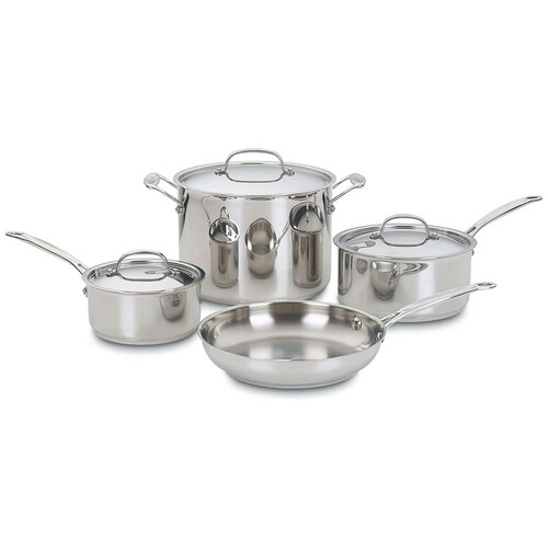Main photo of Cuisinart 7 Pc Chef’s Classic Ss Cookware Set