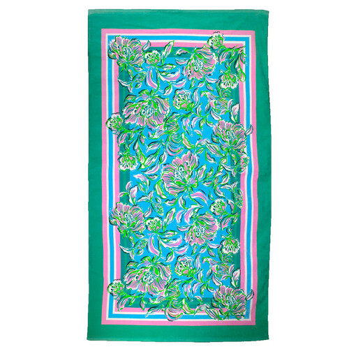 Photo of Lilly Pulitzer Chick Magnet Beach Towel