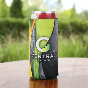 Photo of 12 Oz. Full Color Slim Seltzer Coolie