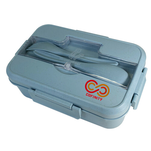 Photo of Wheat Straw Lunch Box Set