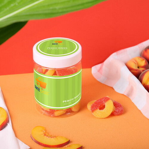 Photo of Peach Rings: Large Jar