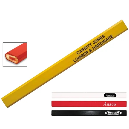 Photo of Red Lead Carpenter Pencil