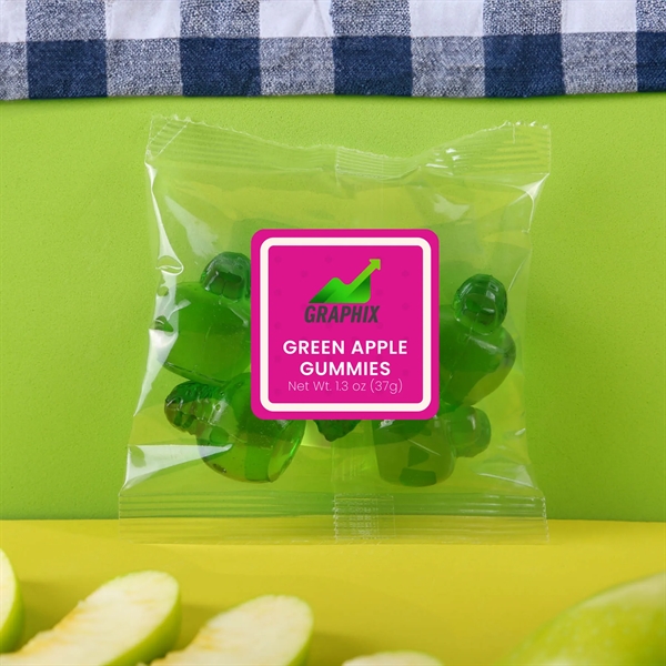 Clear color option for Green Apple Gummies: Taster Packet