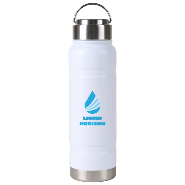 White Silver color option for Burleigh Stainless Steel Bottle 650 Ml. (22 Fl. Oz.)