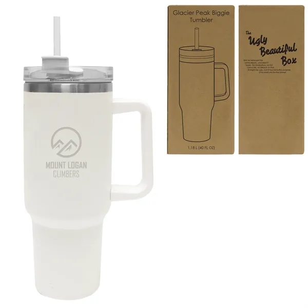 White color option for Glacier Peak Biggie Tumbler 1.18 L (40 Fl. Oz.)