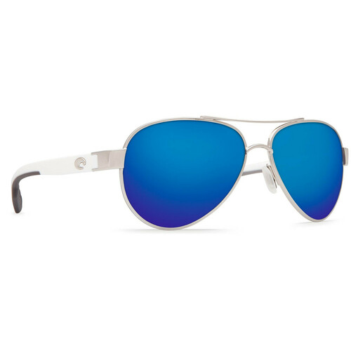 Photo of Costa Del Mar Loreto Sunglasses   (Frame) Palladium; (Lens) Blue Mirror, 580 P