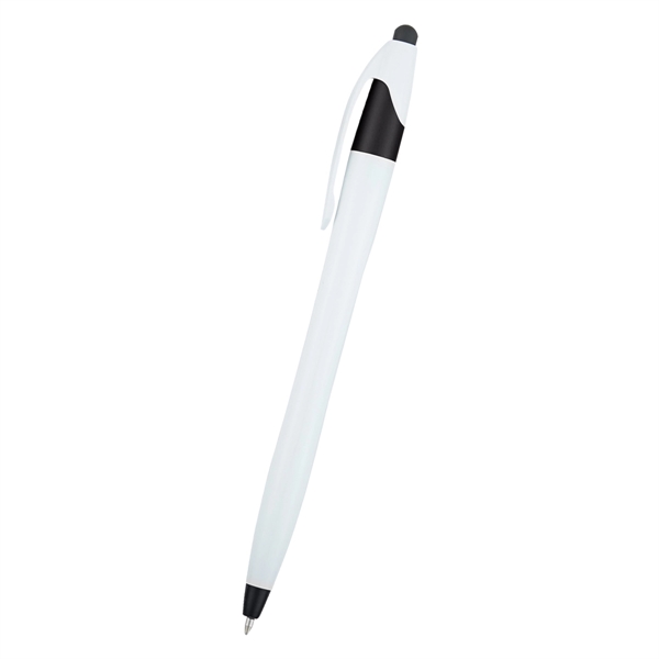 Metallic White With Black color option for Dart Stylus Pen