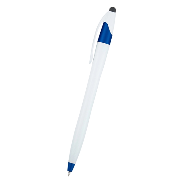 Metallic White With Blue color option for Dart Stylus Pen