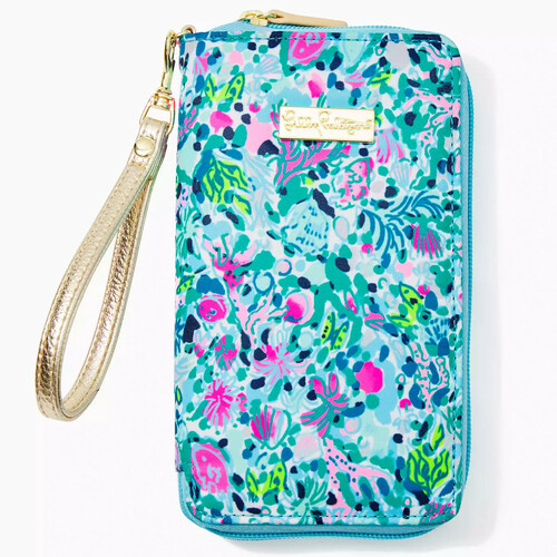 Photo of Lilly Pulitzer Tiki Palm Wristlet