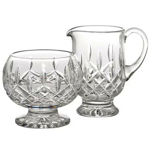 Photo of Waterford Lismore Footed Sugar & Creamer