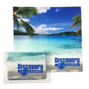 Photo of Microfiber Full Color Cloth 6x6 In Pouch