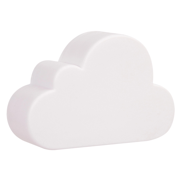WHITE color option for Cloud Shape Stress Reliever