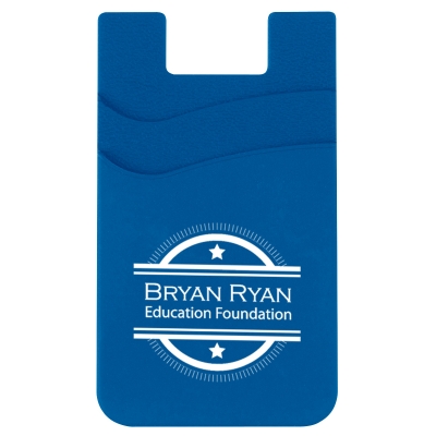 Blue color option for Dual Pocket Silicone Phone Wallet