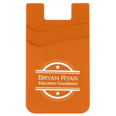Orange color option for Dual Pocket Silicone Phone Wallet