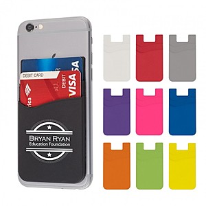 Photo of Dual Pocket Silicone Phone Wallet