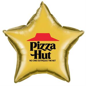 Photo of 20" Star 2 Color Print Microfoil Balloon