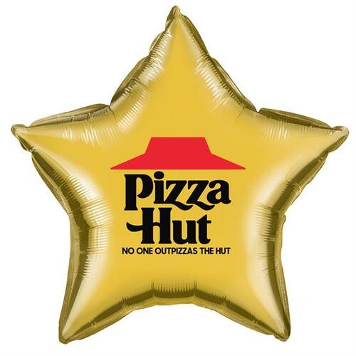Photo of 20" Star 2 Color Print Microfoil Balloon